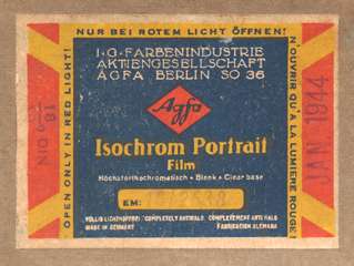 AGFA film box